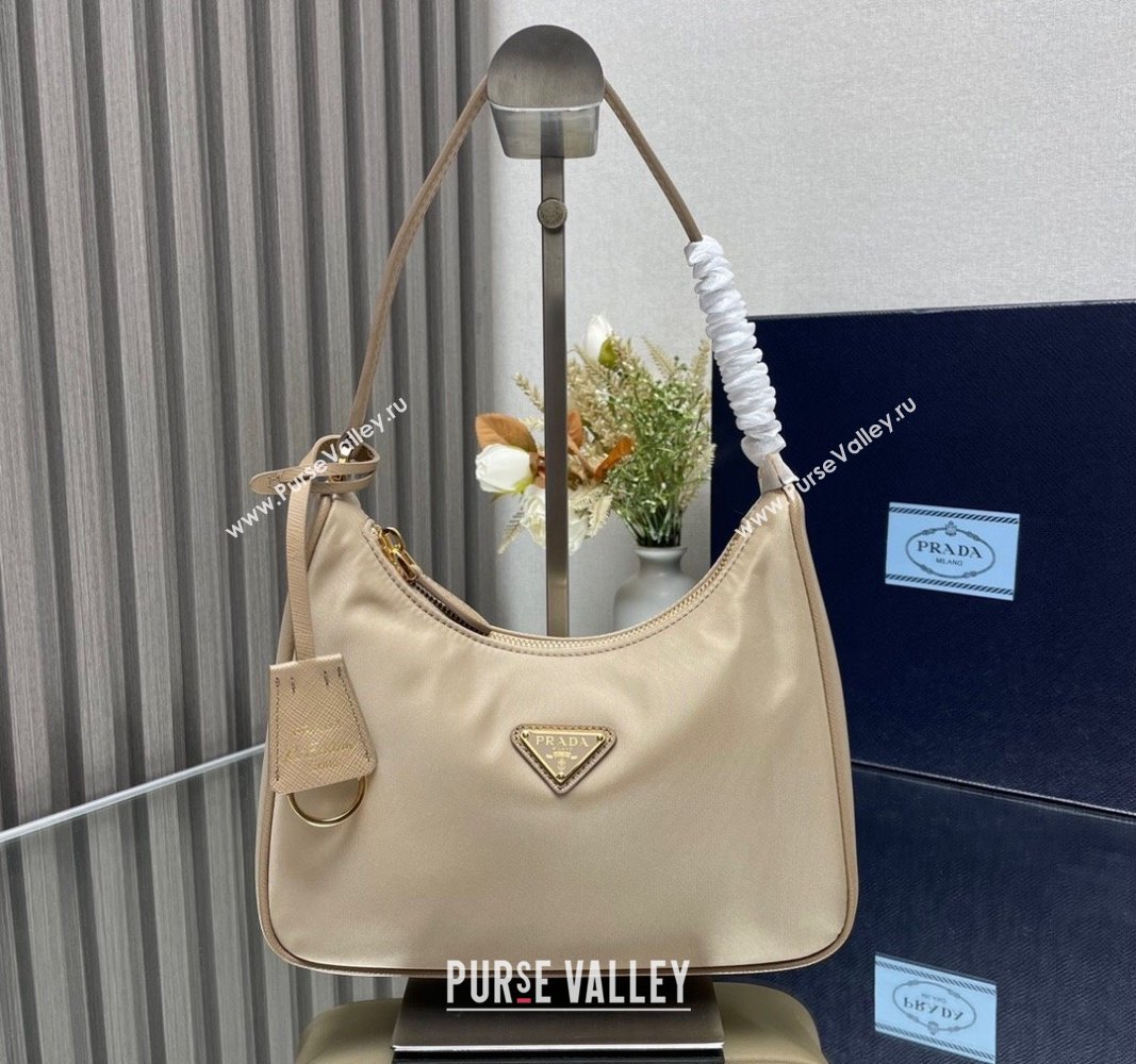 Prada Re-Edition 2005 Re-Nylon mini bag 1NE204 Beige 2023 NEW (YZ-231211043)