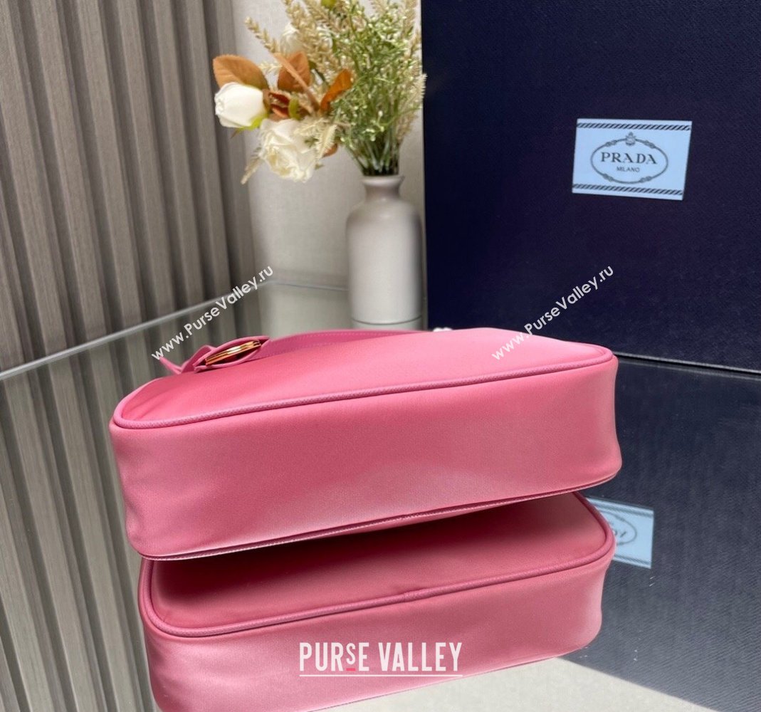 Prada Re-Edition 2005 Re-Nylon mini bag 1NE204 Dark Pink 2023 NEW (YZ-231211044)