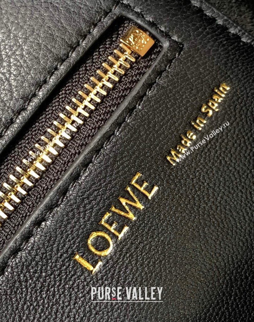 Loewe Small Squeeze bag in nappa lambskin Black 2023 (Ys-231211055)