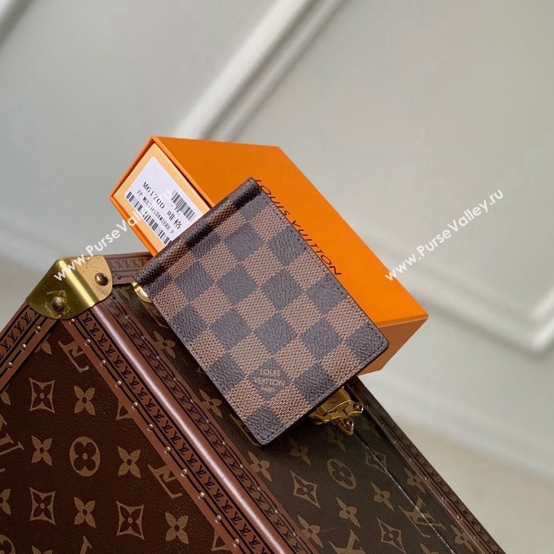 Louis Vuitton Billfold Wallet in Damier Ebene Canvas 2023 M61700 (KI-231227082)