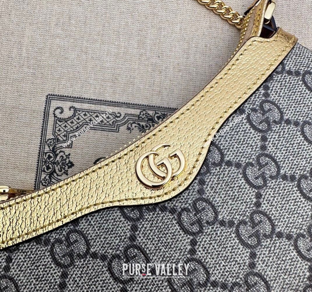 Gucci Ophidia GG Canvas Mini Bag ‎764960 Gold 2023 (DLH-231227130)