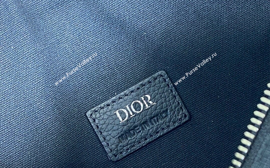 Dior Mens Vanity Case in Maxi Dior Oblique Jacquard Blue/Beige 2023 (BF-231228073)