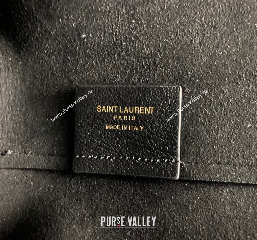 Saint Laurent Shopping Saint Laurent Leather bag 600281 Black 2023 (nana-231229048)