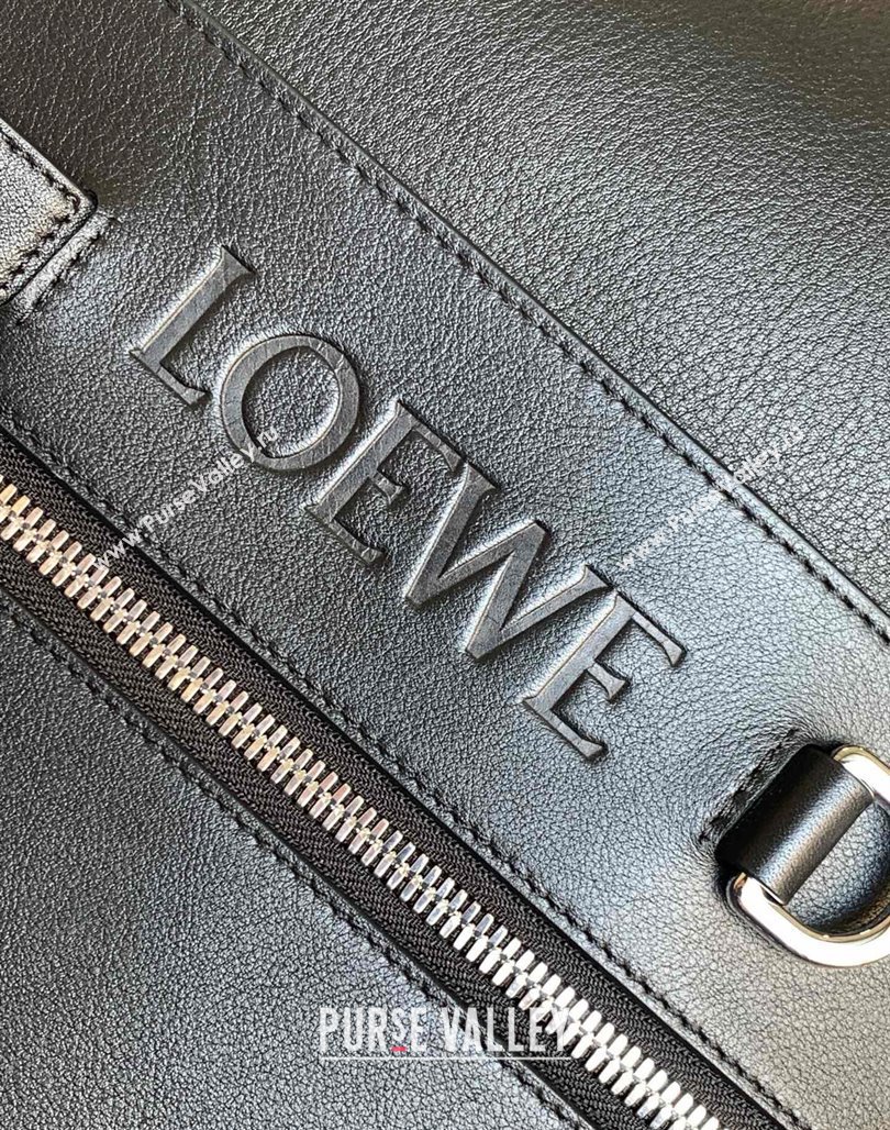 Loewe Mens Convertible backpack in classic calfskin Black 2023 LE9112 (Ys-231229121)