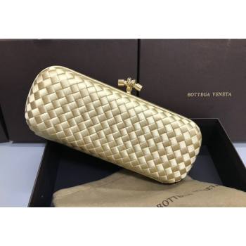 Bottega Veneta Stretch Box Knot Silk Woven Bag Yellow 2023 BV8651 (WT-231226059)