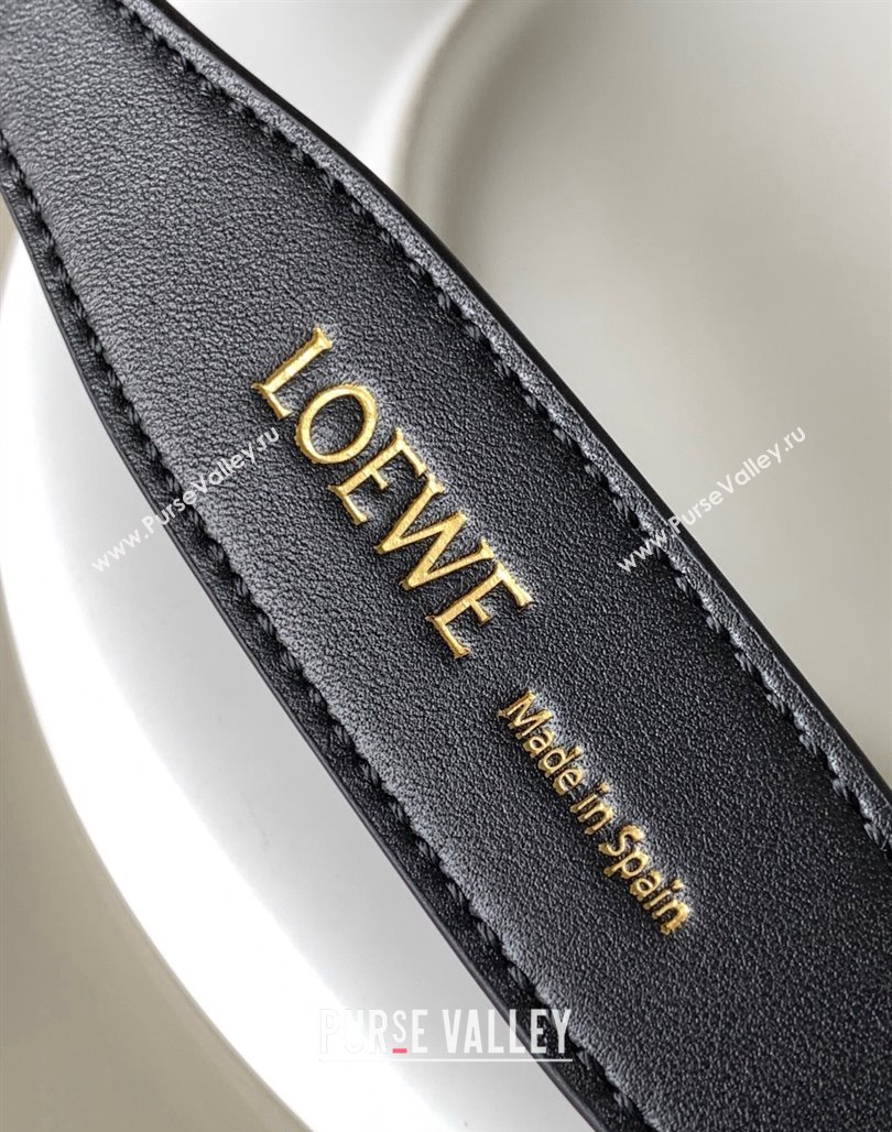 Loewe Branded short strap in classic calfskin 2x55.5cm 2023 (Ys-231229124)