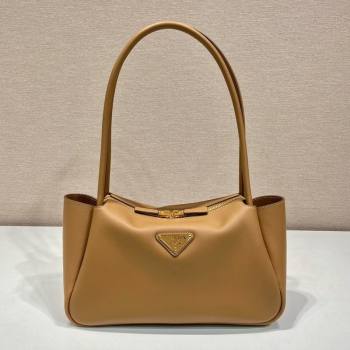 Prada Leather Handbag 1BA444 Brown 2023 (YZ-231229027)