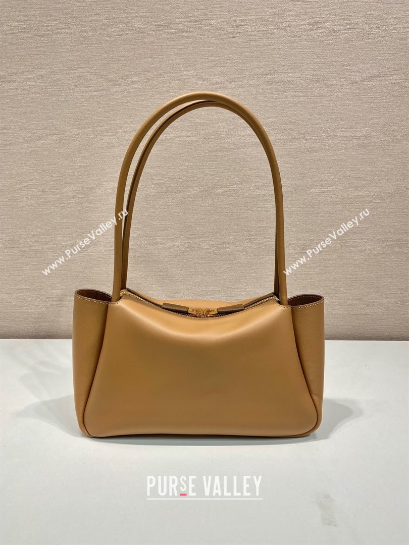 Prada Leather Handbag 1BA444 Brown 2023 (YZ-231229027)