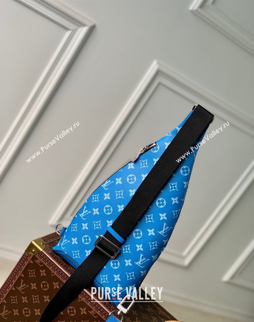 Louis Vuitton Duo Slingbag in Monogram Canvas M31075 Blue 2024 (KI-240117110)