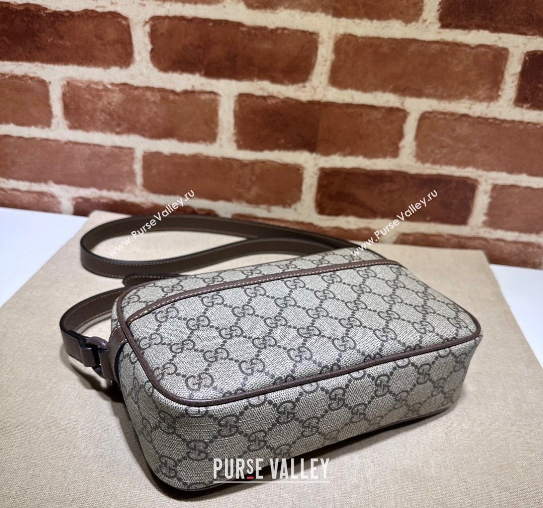 Gucci GG Canvas Mini Shoulder bag Beige 2024 760342 (DLH-240118002)