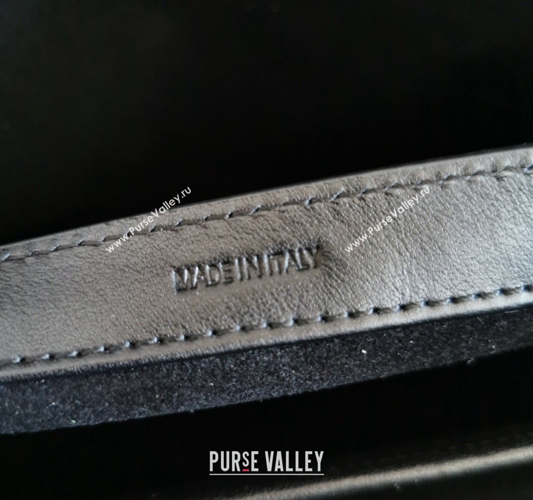 Celine Medium Soft 16 Shoulder Bag in Smooth Calfskin Black 2024 195543 (BL-240118040)