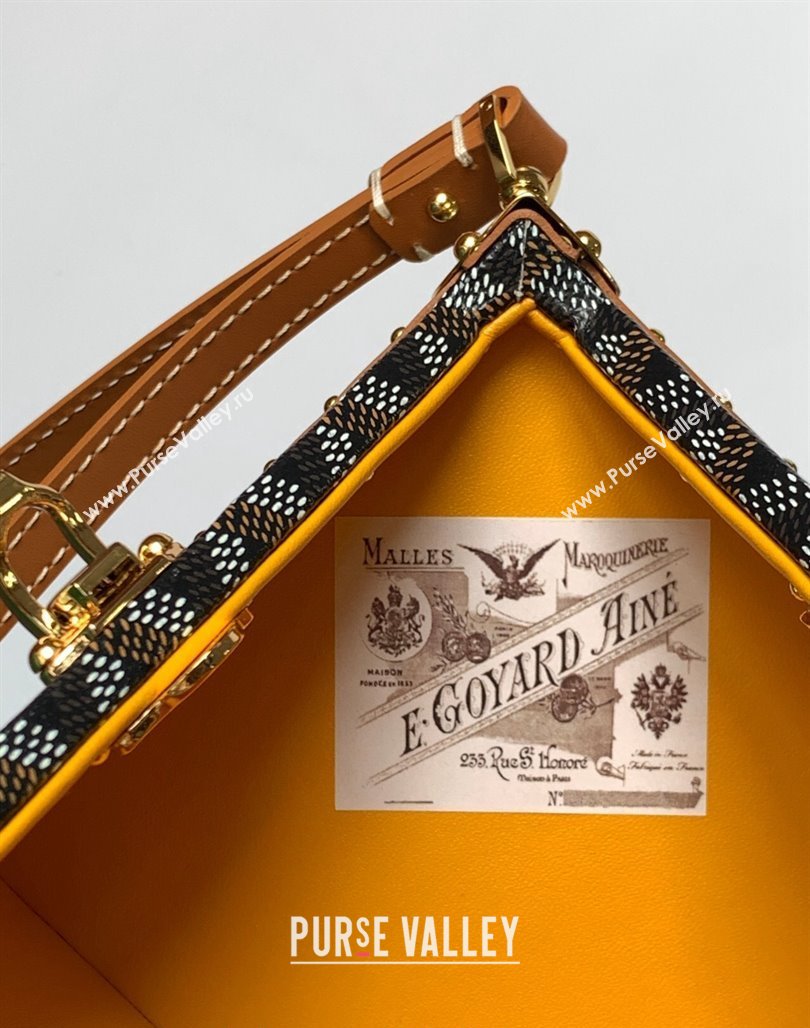 Goyard De Trunk Clutch Bag Brown 2024 (ZHANG-240119040)