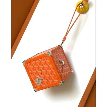 Goyard De Trunk Clutch Bag Orange 2024 (ZHANG-240119043)