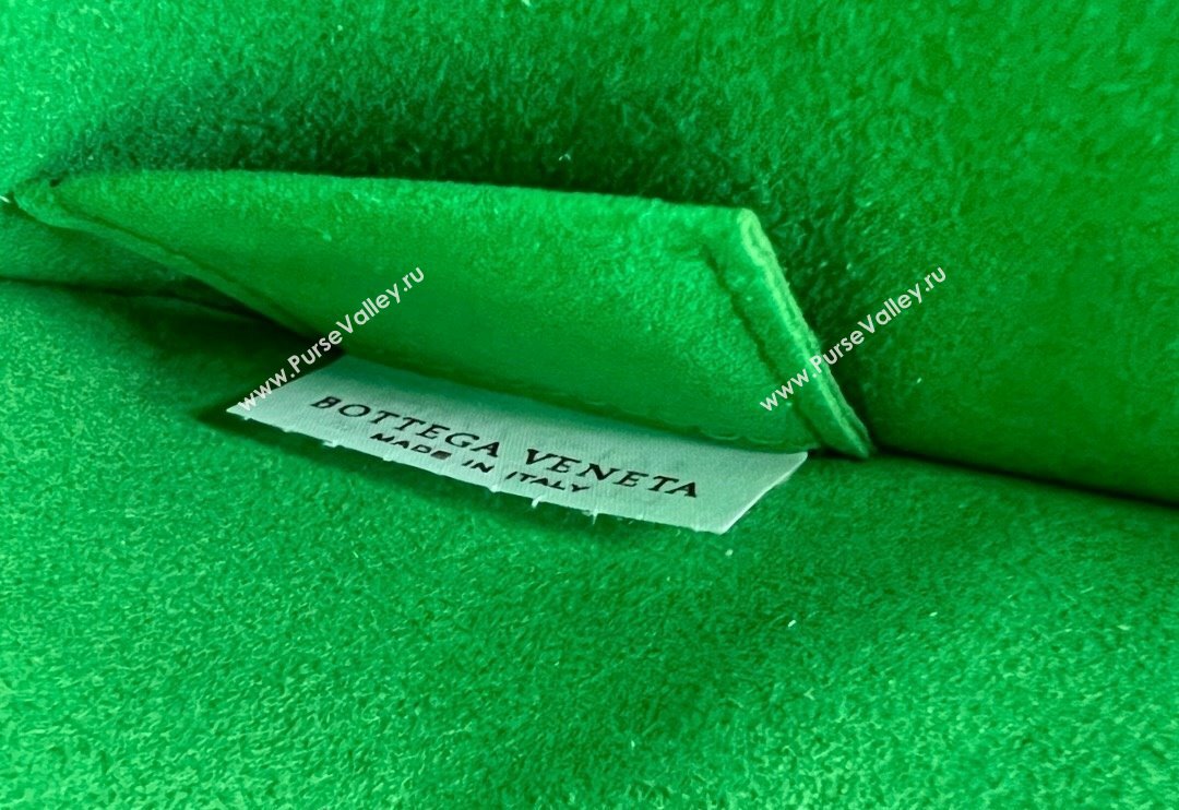 Bottega Veneta Arco Document Case Pouch in Intrecciato Leather 680169 Green 2024 (WT-240119124)