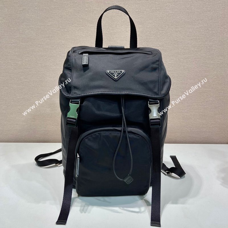 Prada Re-Nylon backpack bag 1BZ039 Black 2024 (YZ-240119011)