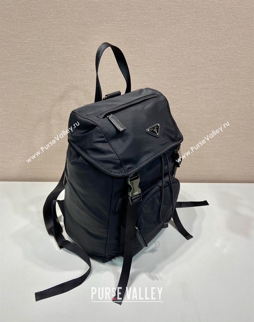 Prada Re-Nylon backpack bag 1BZ039 Black 2024 (YZ-240119011)