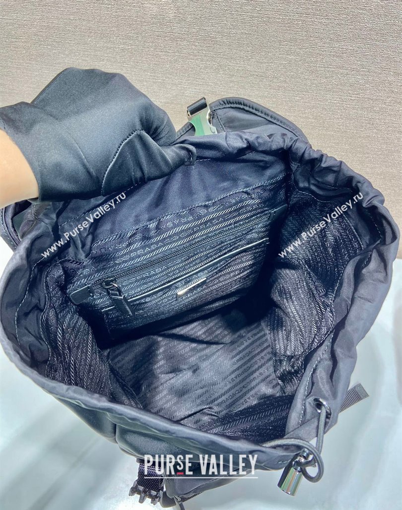 Prada Re-Nylon backpack bag 1BZ039 Black 2024 (YZ-240119011)