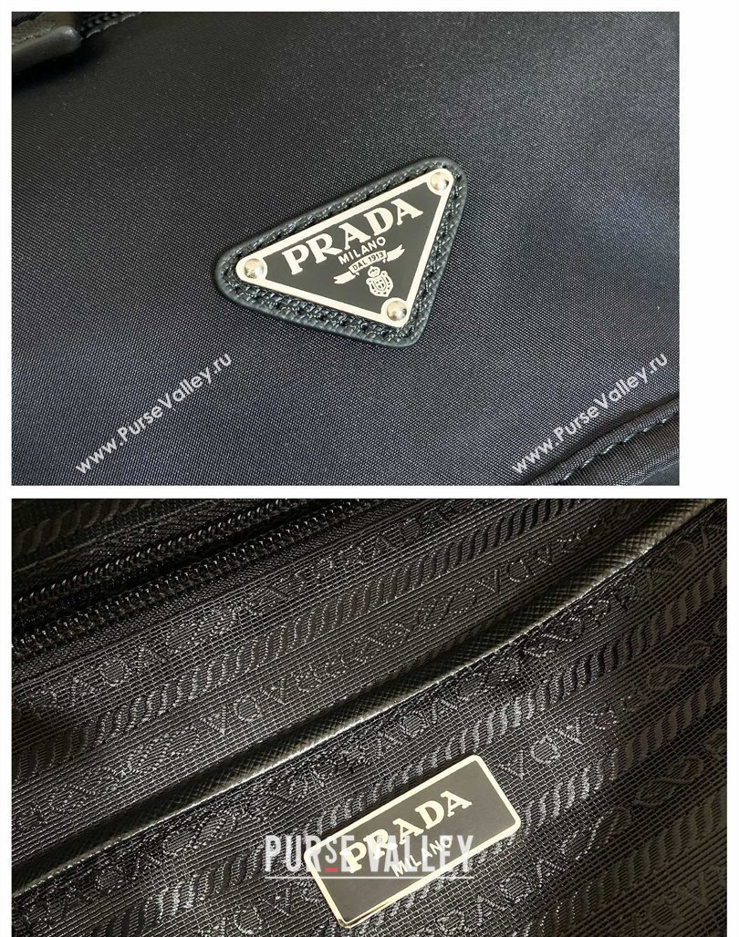 Prada Re-Nylon backpack bag 1BZ039 Black 2024 (YZ-240119011)