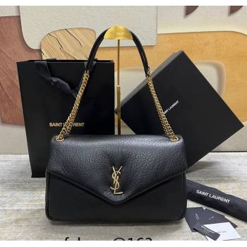 Saint Laurent Calypso Large Bag in Grained Lambskin 777399 Black 2024 (nana-240118102)