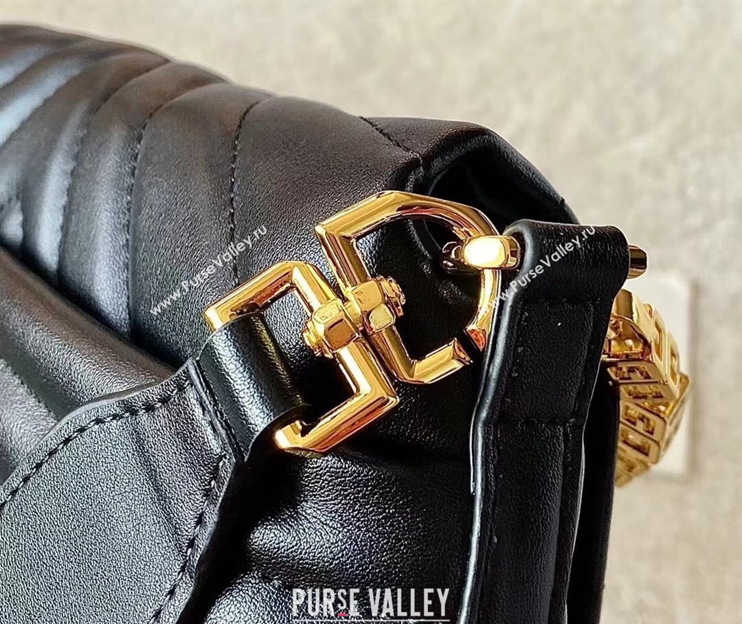 Givenchy Small 4G Soft bag in quilted leather with chain Black 2024 19935 (Ys-240314019)