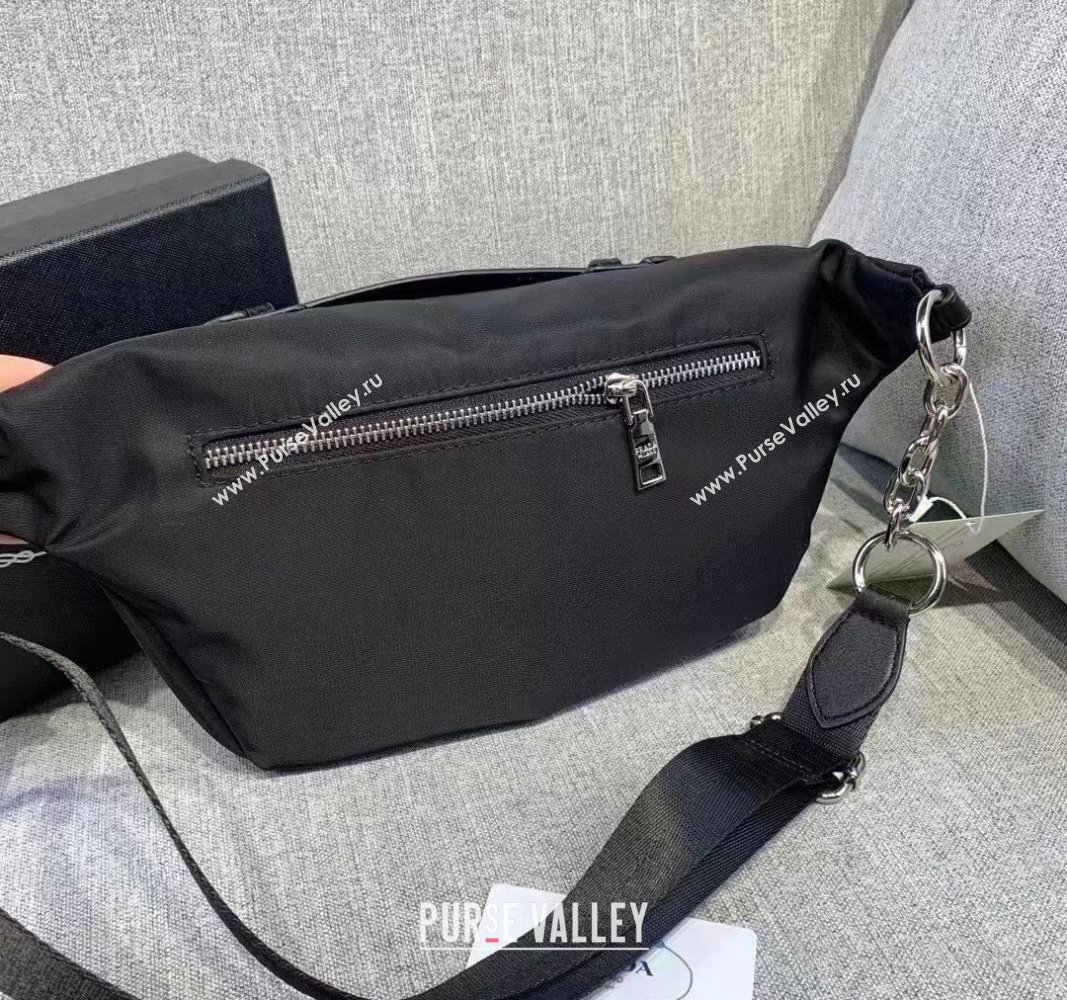 Prada Nylon Belt Bag Black 2024 PR3381 (MAO-240820134)