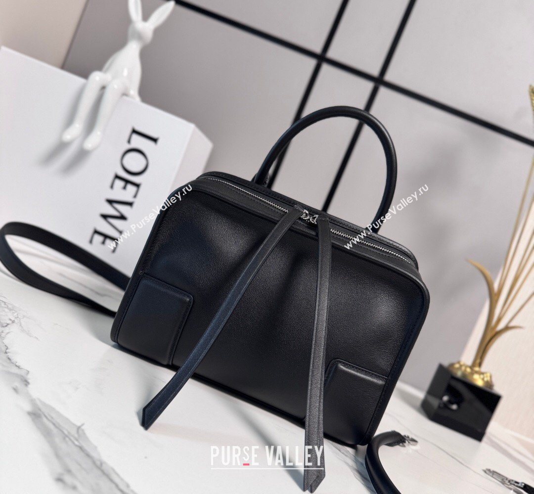 Loewe Small Amazona 180 bag in soft calfskin Black 2026 262552 (MHUI-260408081)