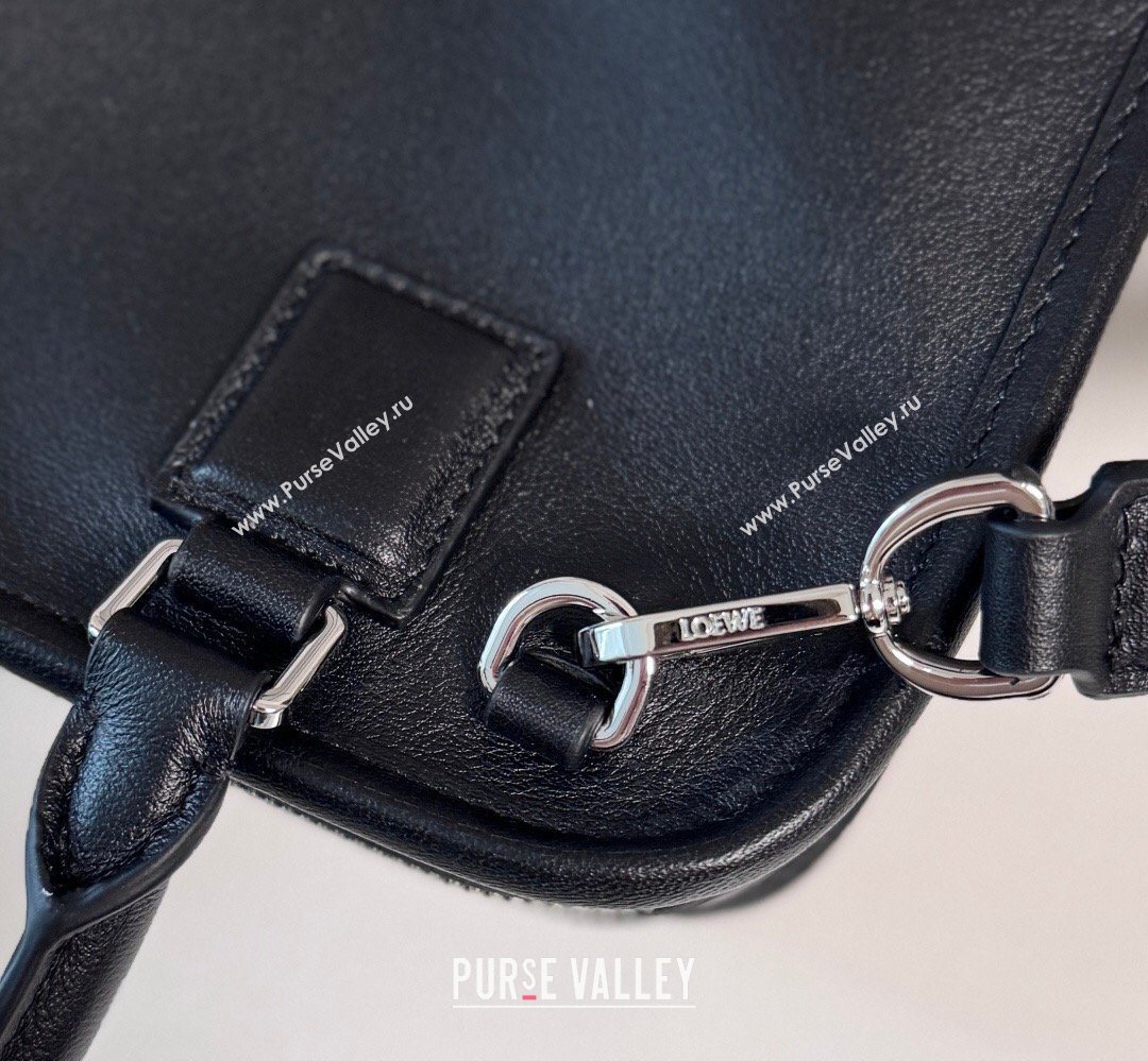 Loewe Small Amazona 180 bag in soft calfskin Black 2026 262552 (MHUI-260408081)