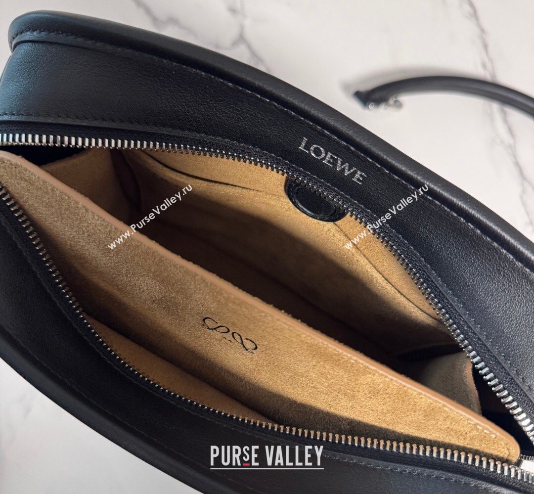 Loewe Small Amazona 180 bag in soft calfskin Black 2026 262552 (MHUI-260408081)