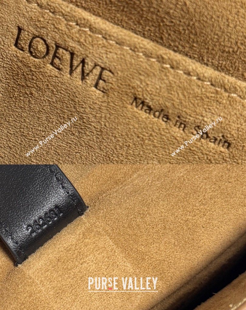 Loewe Small Amazona 180 bag in soft calfskin Black 2026 262552 (MHUI-260408081)