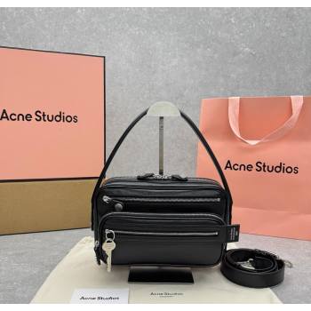 Acne Studios Leather Camera Bag Black 2025 95234 (ningm-250626075)