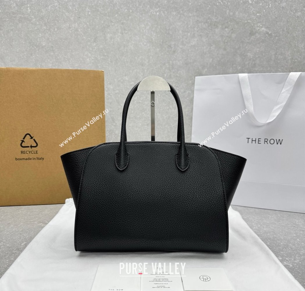 The Row Marlo 12 Bag in Grained Leather Black 2025 1895 (ningm-250927010)