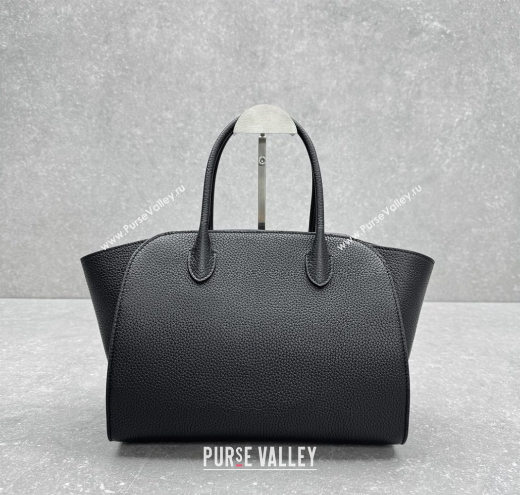 The Row Marlo 12 Bag in Grained Leather Black 2025 1895 (ningm-250927010)