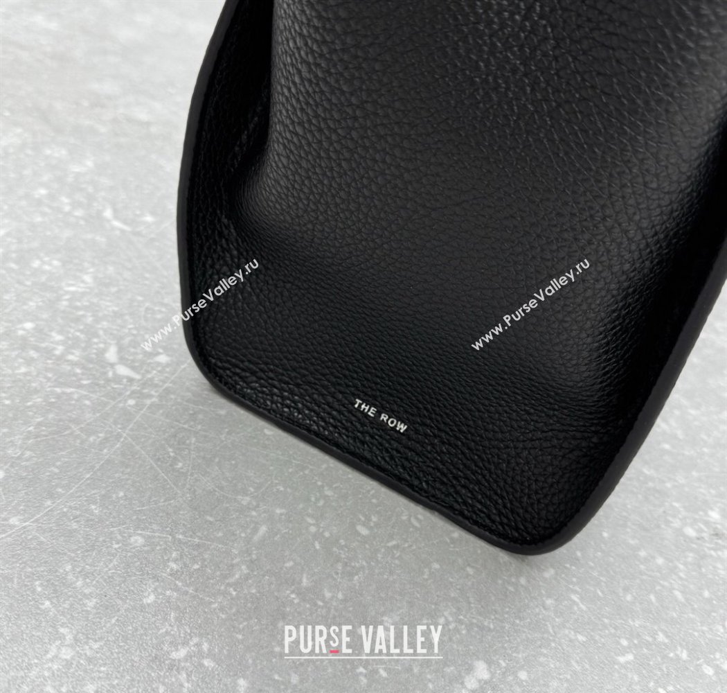 The Row Marlo 12 Bag in Grained Leather Black 2025 1895 (ningm-250927010)