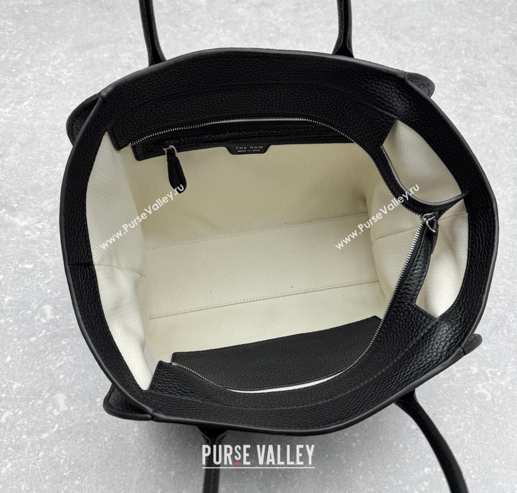 The Row Marlo 12 Bag in Grained Leather Black 2025 1895 (ningm-250927010)