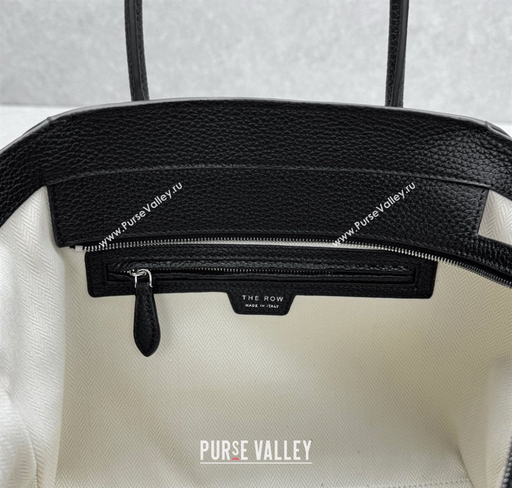 The Row Marlo 12 Bag in Grained Leather Black 2025 1895 (ningm-250927010)