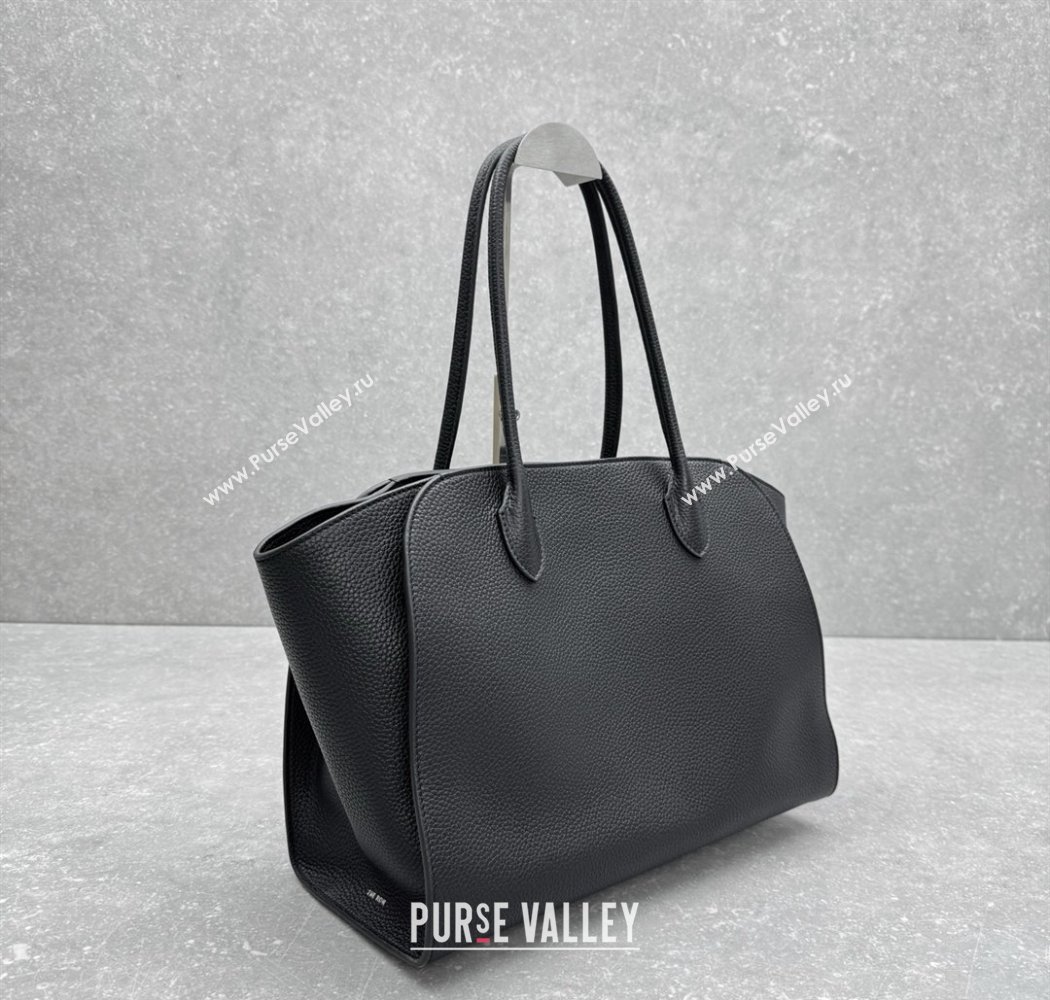 The Row Marlo 14 Bag in Grained Leather Black 2025 1895 (ningm-250927013)