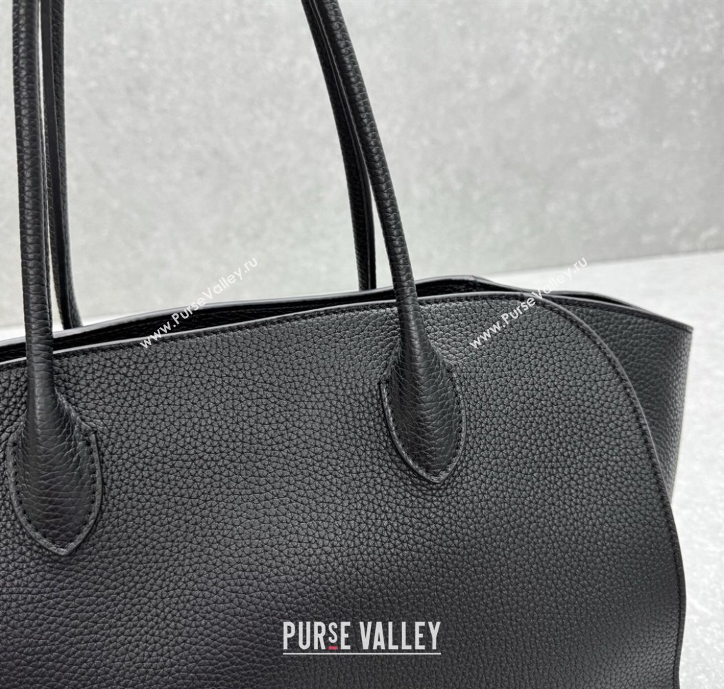 The Row Marlo 14 Bag in Grained Leather Black 2025 1895 (ningm-250927013)