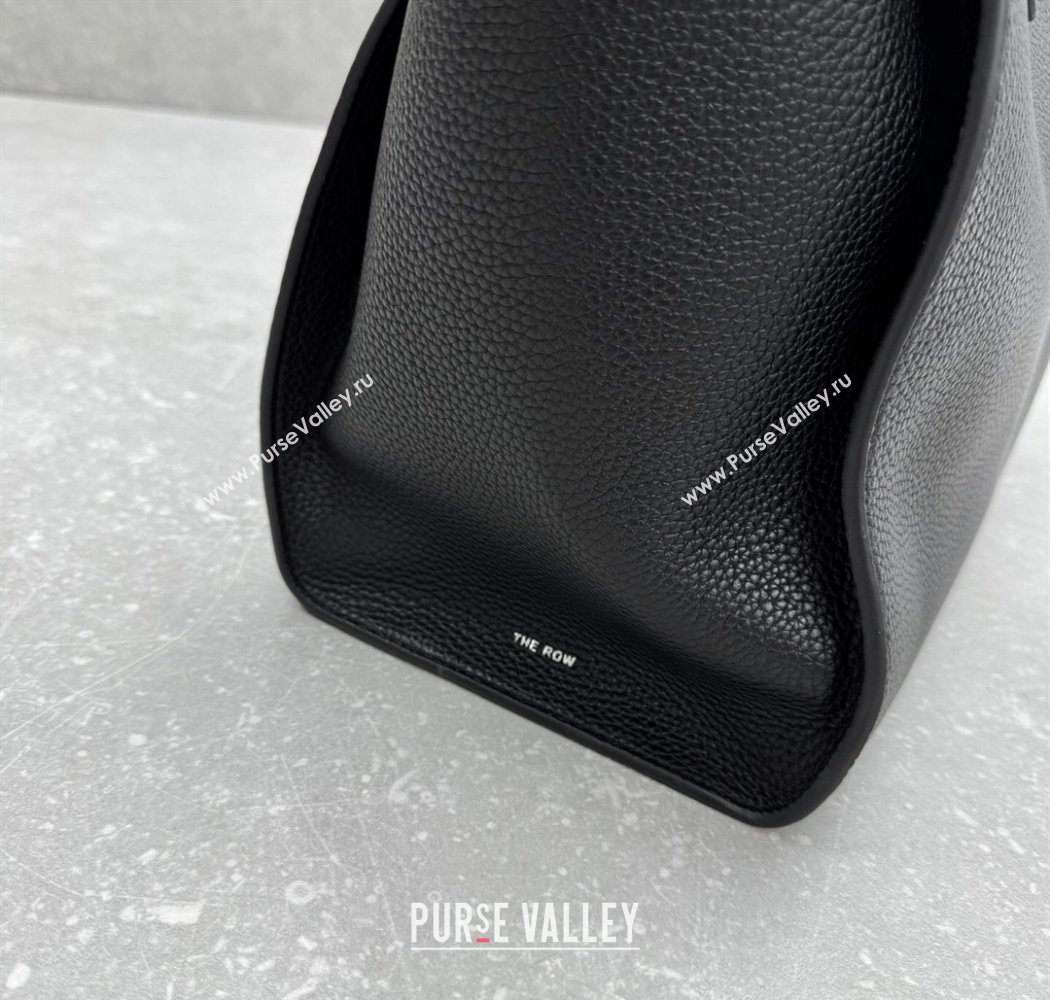 The Row Marlo 14 Bag in Grained Leather Black 2025 1895 (ningm-250927013)