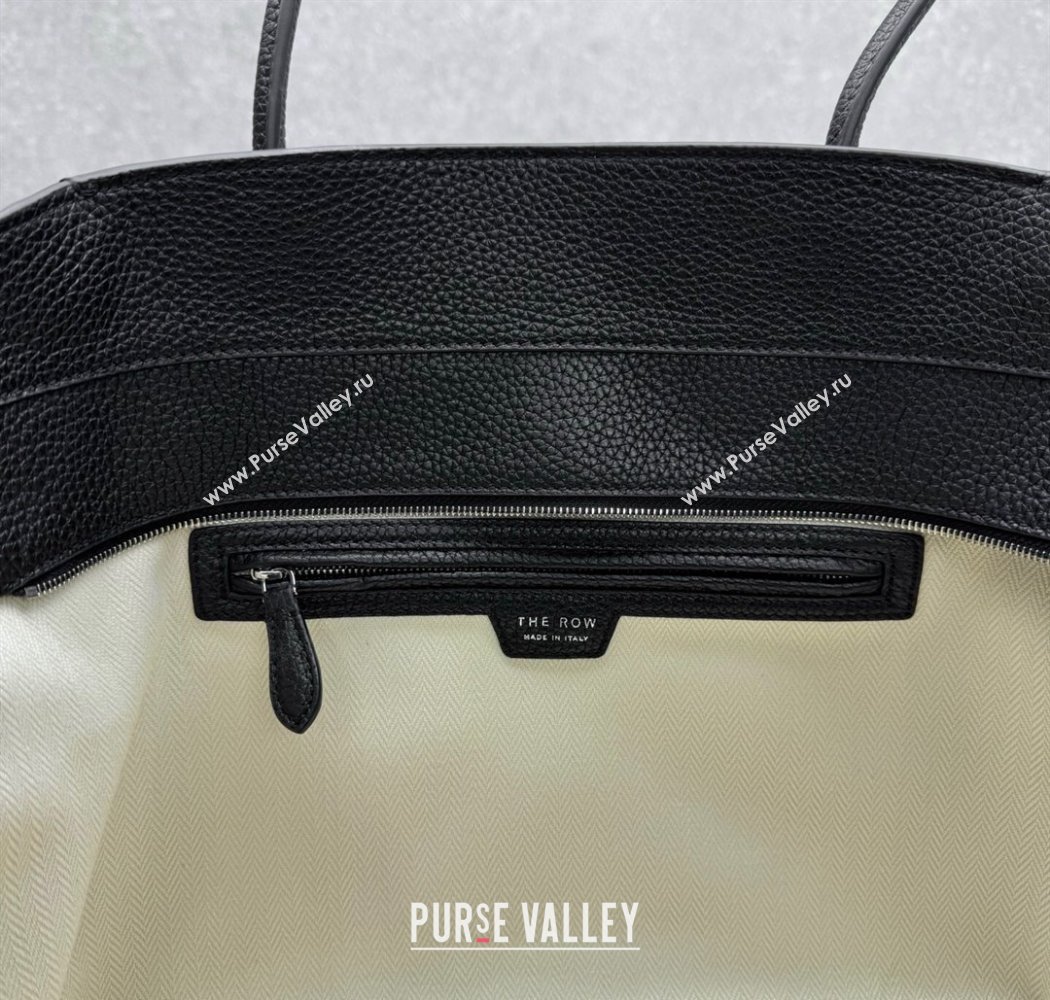 The Row Marlo 14 Bag in Grained Leather Black 2025 1895 (ningm-250927013)