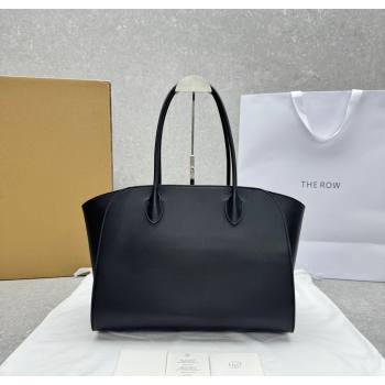 The Row Marlo 14 Bag in Calfskin Leather Black 2025 1895 (ningm-250927014)