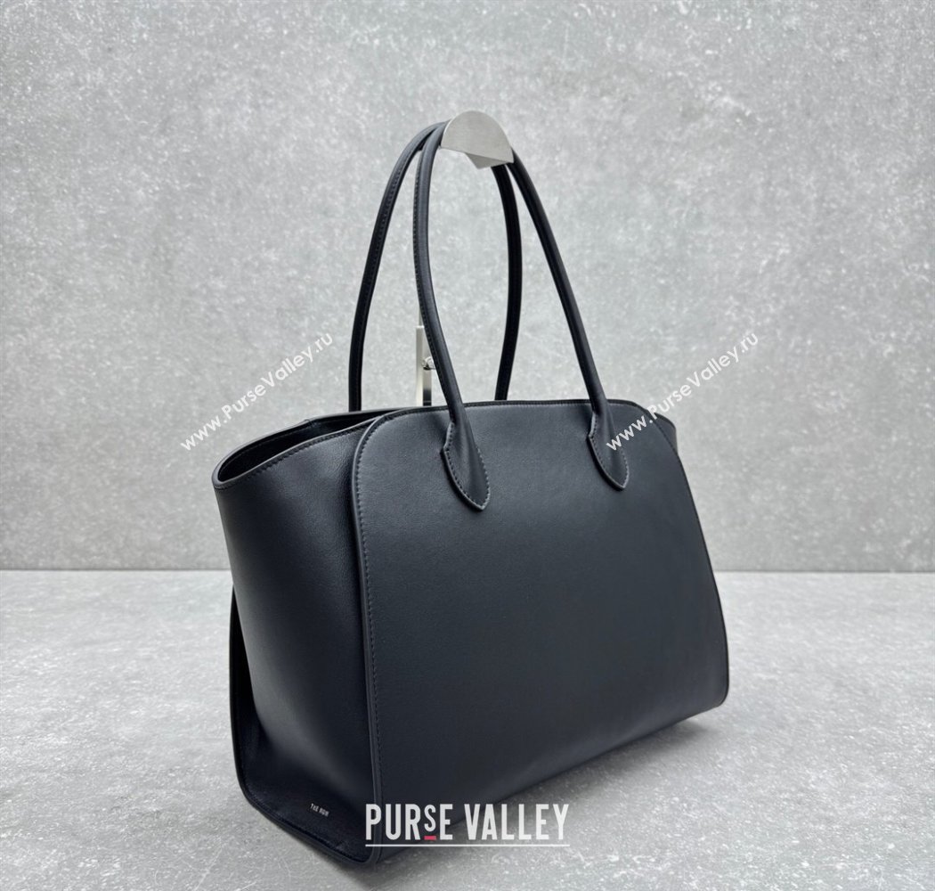 The Row Marlo 14 Bag in Calfskin Leather Black 2025 1895 (ningm-250927014)