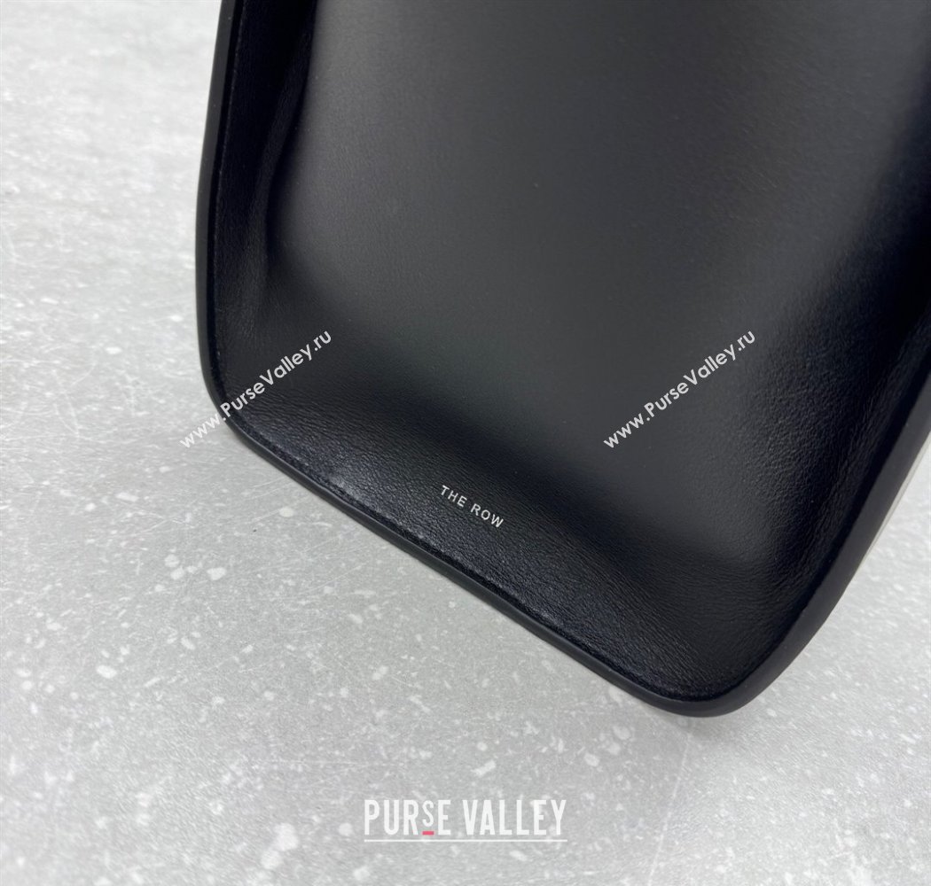 The Row Marlo 14 Bag in Calfskin Leather Black 2025 1895 (ningm-250927014)