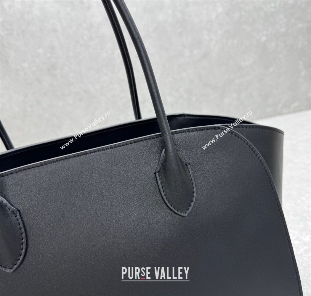 The Row Marlo 14 Bag in Calfskin Leather Black 2025 1895 (ningm-250927014)
