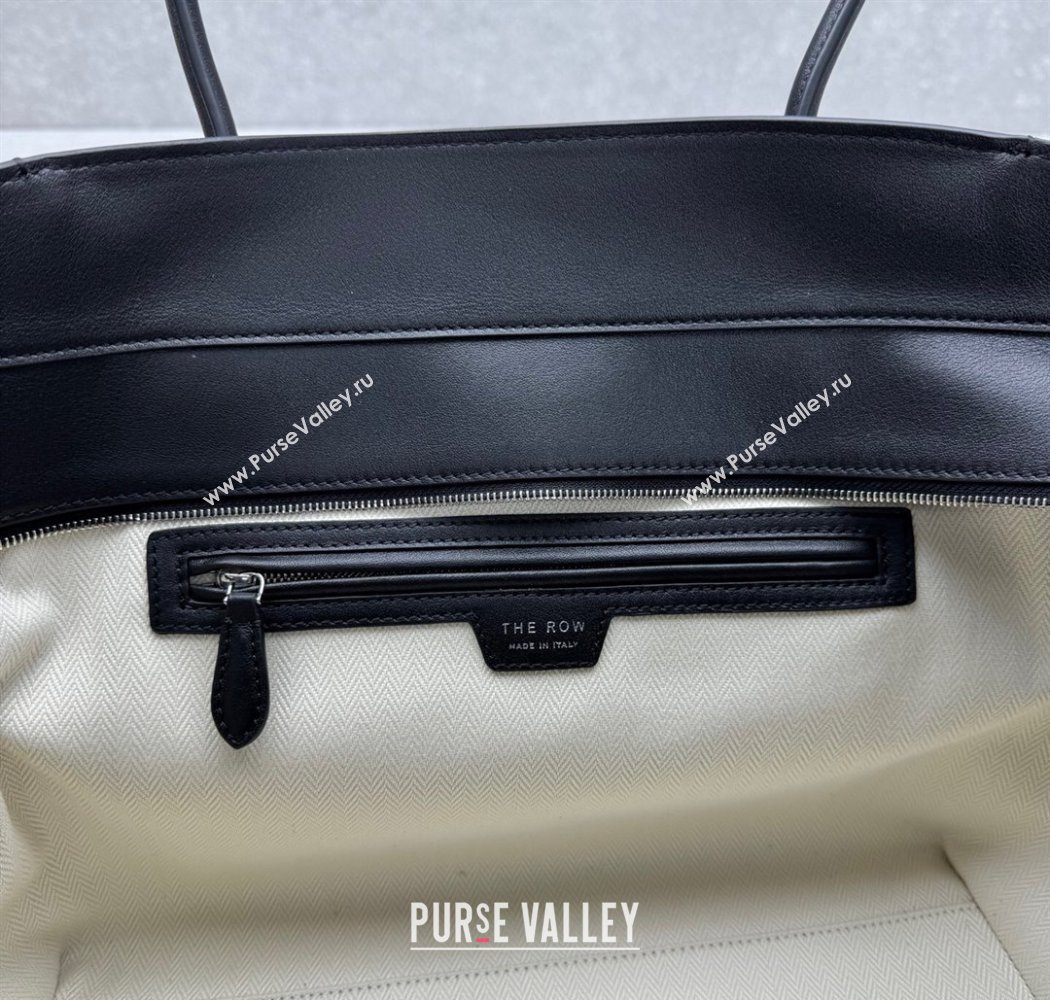 The Row Marlo 14 Bag in Calfskin Leather Black 2025 1895 (ningm-250927014)