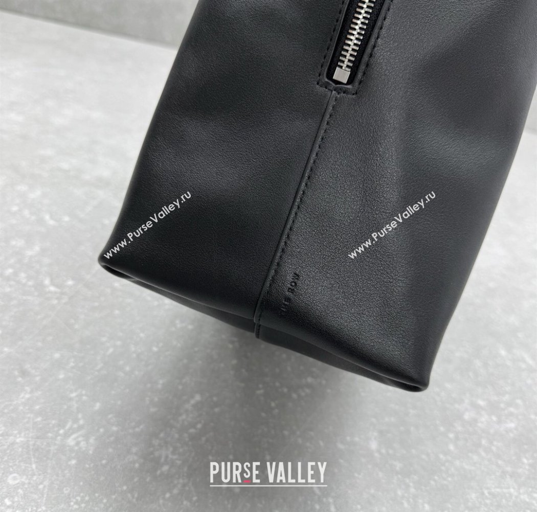 The Row Henri Shoulder Bag in Smooth Leather Black 2025 1884 (ningm-250927022)