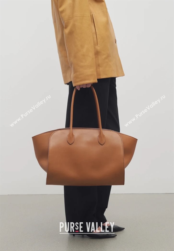 The Row Marlo 12 Bag in Grained Leather Black 2025 1895 (ningm-250927010)