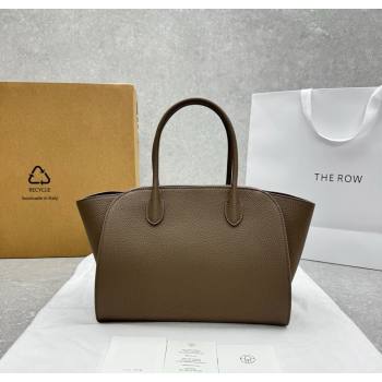 The Row Marlo 12 Bag in Grained Leather Olive Green 2025 1895 (ningm-250927006)