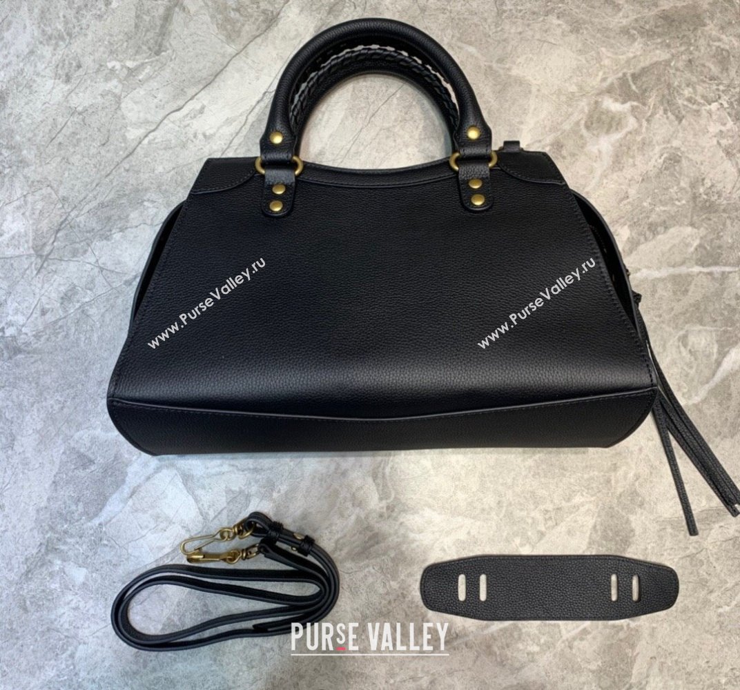 Balenciaga Neo Classic Small Bag in Grained Calfskin Black/Gold 2021 638511 (JM-21120847)