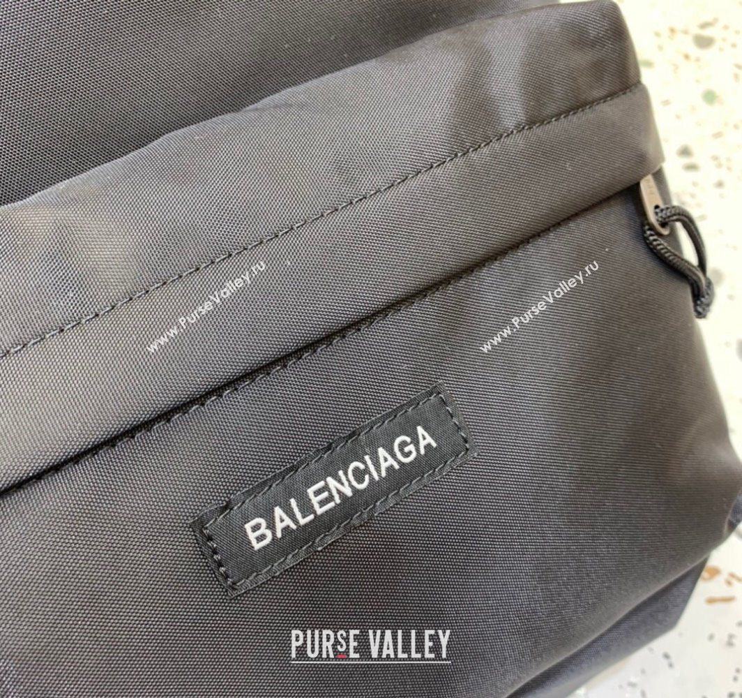 Balenciaga NEW York Fabric Backpack Bag Black/White 2025 (JM-251120147)