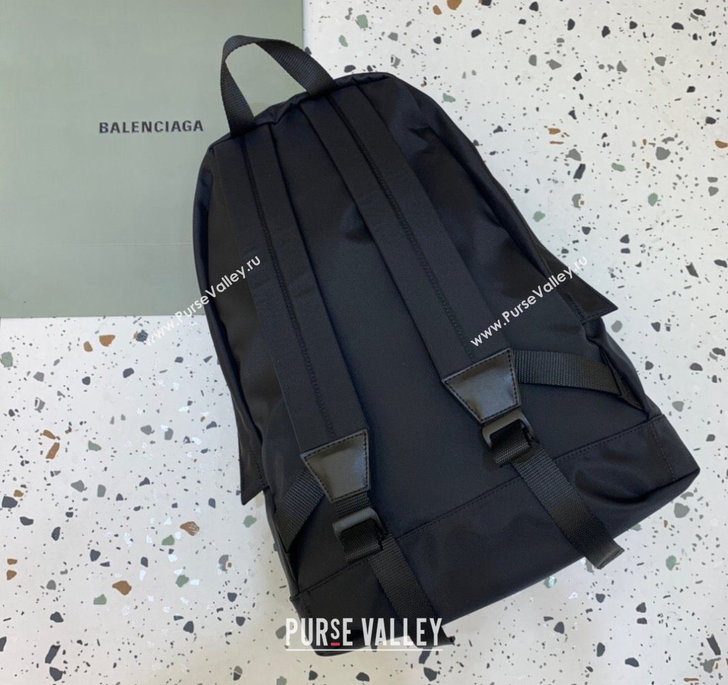 Balenciaga NEW York Fabric Backpack Bag Black/White 2025 (JM-251120147)